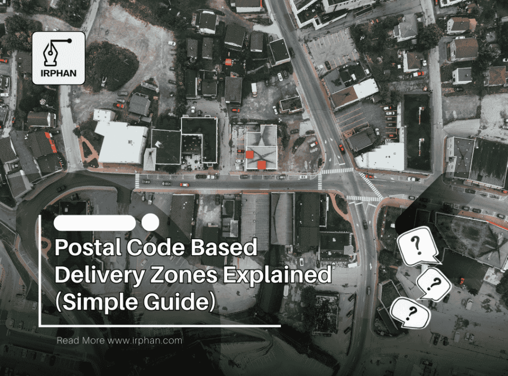 Postal Code Based Delivery Zones Explained Reference Image