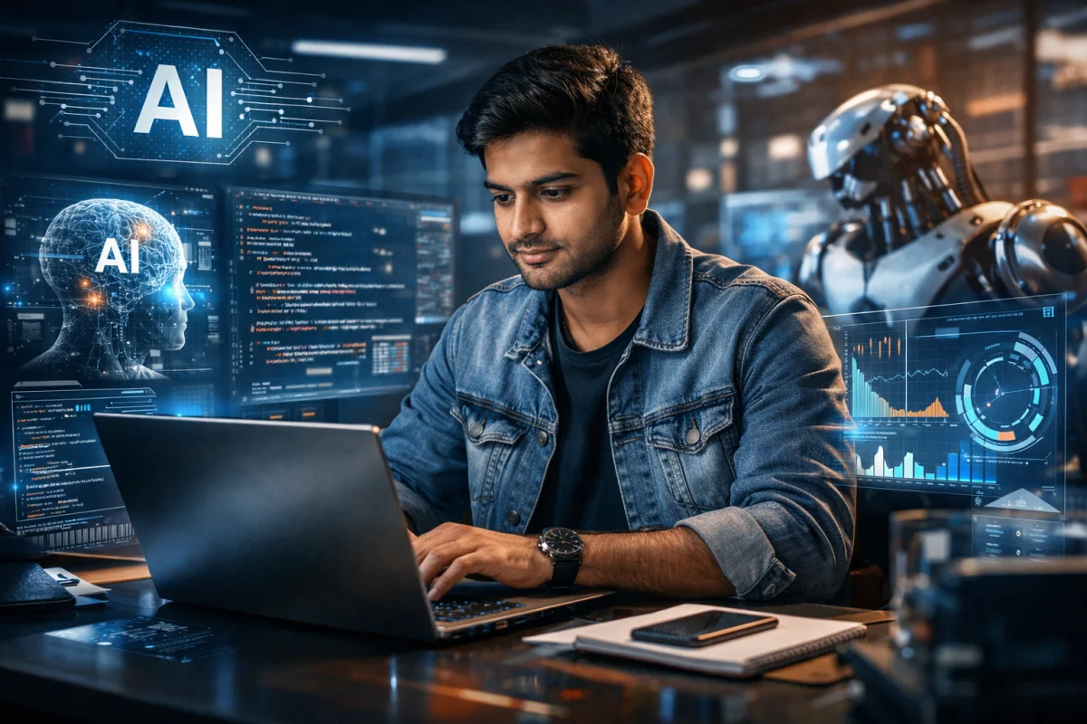 AI से डरें या करियर बनाएं? जानिए वो Top AI Courses 5 कोर्स जो दिला सकते हैं हाई सैलरी और सिक्योर फ्यूचर