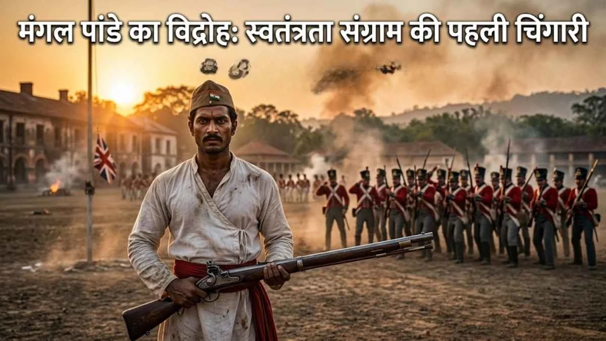 मंगल पांडे: 1857 की क्रांति की पहली चिंगारी