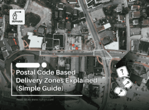Postal Code Based Delivery Zones Explained Reference Image